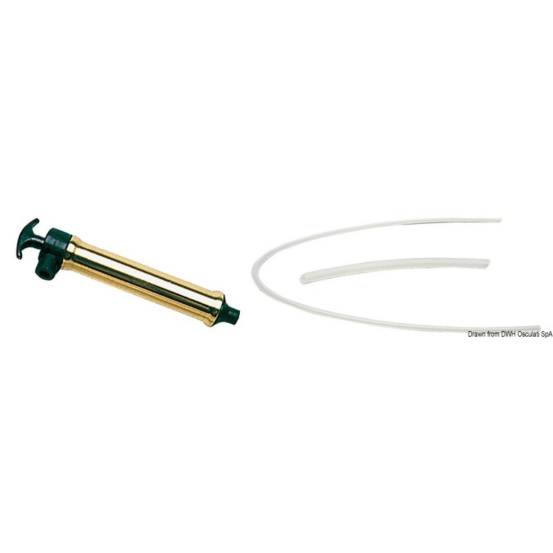 
Pompe manuelle p. aspiration huile tuyau 230 mm 
