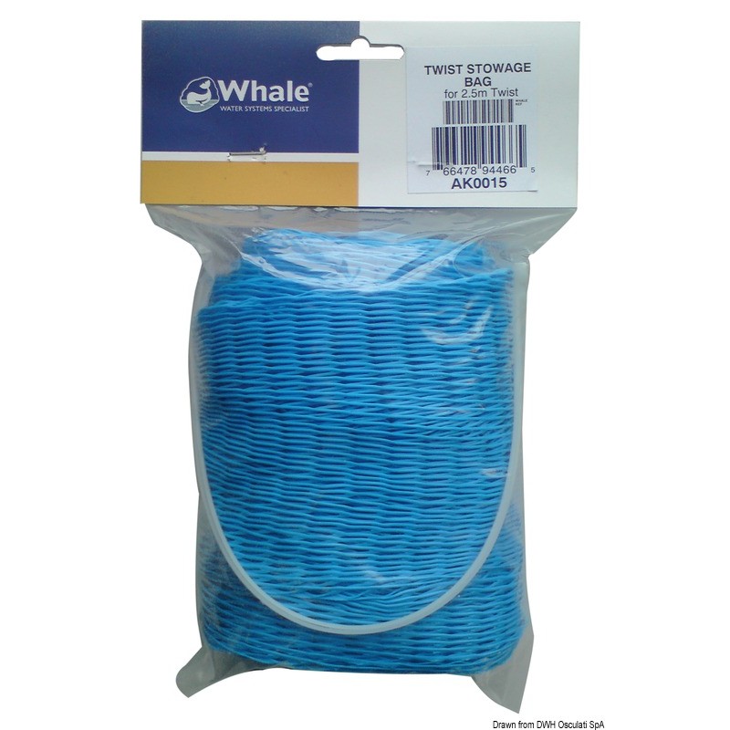 
Sac Whale p. loger le tuyau de la douche 
