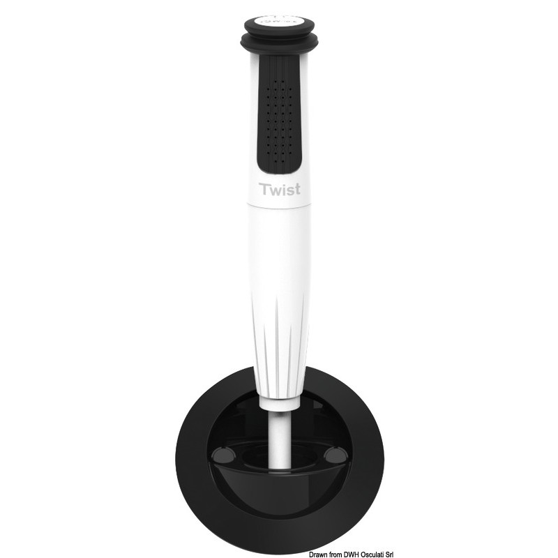 
Douche Whale Twist eau froide, droite, noir 
