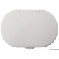 
Porte neutral Oval blanche 

