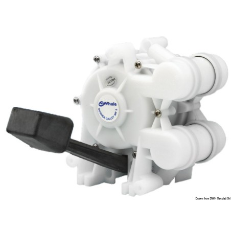 Pompe pédale WHALE Gusher MK3| EAN 8033137094132 Ref 15.550.00