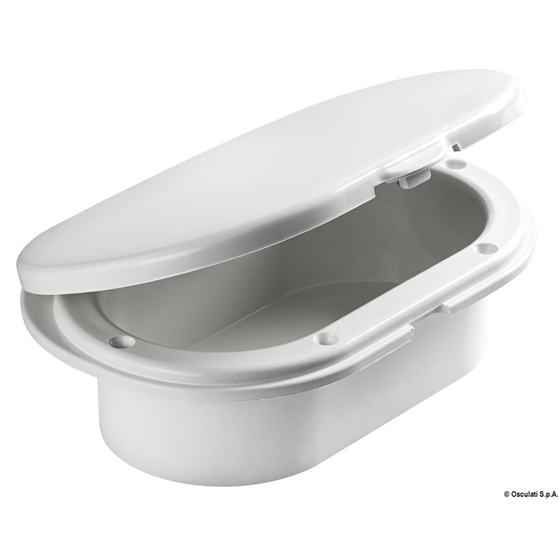 
Coffret douche Oval + porte sortie arrière 185x131 
