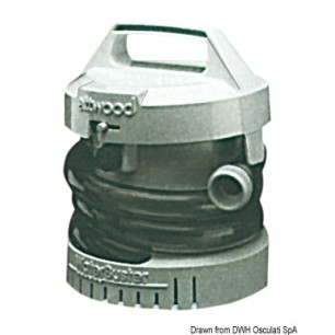 Pompe de cale ATTWOOD portable par immersion| EAN 22697414045 Ref 16.026.00