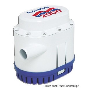 Pompe immergée RULE Mate totalement automatique| EAN 42237085726 Ref 16.020.20