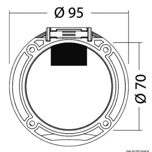 Pièces de rechange boîtiers douchette pont| EAN 8033137060472 Ref 15.900.14