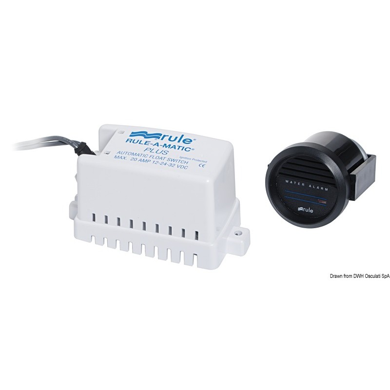 Alarme Rule niveau eau cale 12 V
Alarme Rule niveau eau cale 12 V