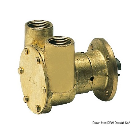 Pompe type NAUCO FPR043, bridée| EAN 8033137094309 Ref 16.046.00