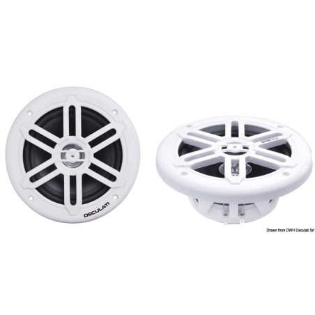 Paire d'enceintes stéréo double cône| EAN 8033137193927 Ref 29.743.01