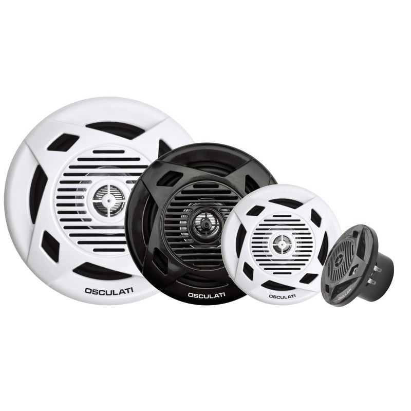 
Enceintes double cône 6,5" 2x60 W noir 
