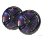 
Hautparleurs 2 voies LED-RGB programm. 5,25 noir 
