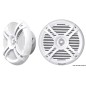 
Hautparleurs 2 voies LED-RGB programm. 5,25 blanc 
