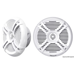 Paire d'enceintes deux voies + LEDs multicolores programmables| EAN 8033137118852 Ref 29.747.03