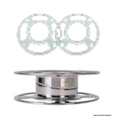 Support inclinable inox antennes TV GLOMEX| EAN 8051566300181 Ref 29.923.95
