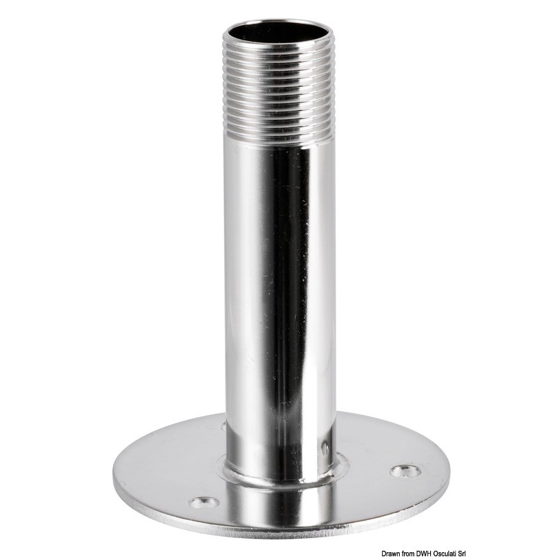 
Round base for antennas AISI316 106 mm 
