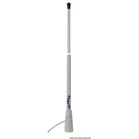 Antenne fibre de verre GLOMEX appareils CB| EAN 8051566301140 Ref 29.920.00