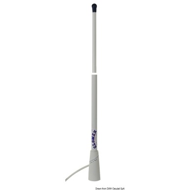 Antenne fibre de verre GLOMEX appareils CB| EAN 8051566301140 Ref 29.920.00