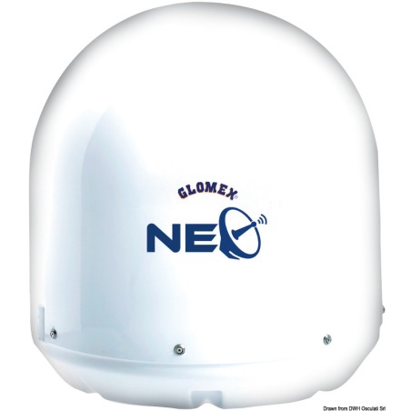Antenne TV satellite + Skew NEO automatique GLOMEX Mars 4 Skew| EAN 8033137211041 Ref 29.923.62