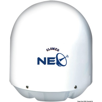 Antenne TV satellite GLOMEX Rhea NEO| EAN 8033137211027 Ref 29.923.42