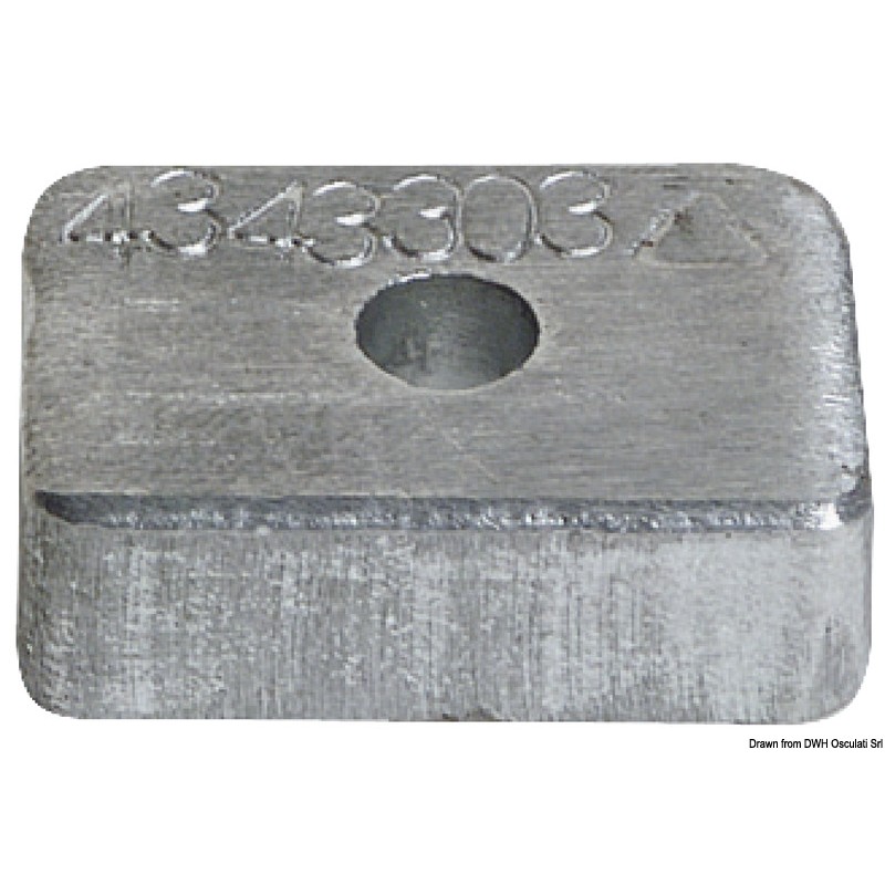 Anode aluminium pour Mercury 4/5/6 HP
Anode aluminium pour Mercury 4/5/6 HP