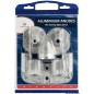 
Kit anodes aluminium groupes arrières 
