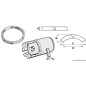 
Kit 3 anodes magnésium p.hélice 4 pale Sail Drive 
