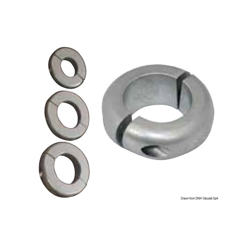 
Aluminium collier d'arbre axe 25,4 mm (1") 

