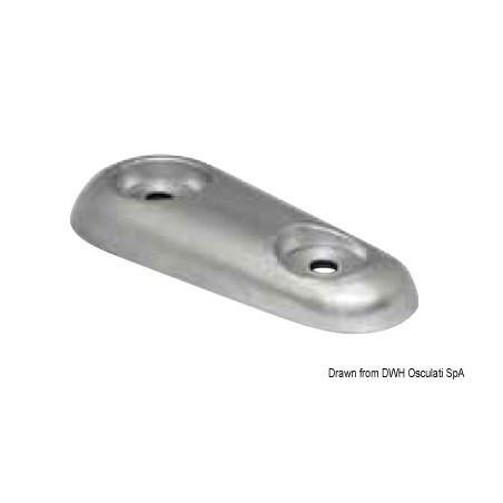 Anode type Vetus, version contourée| EAN 8033137140655 Ref 43.902.05