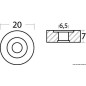 
Rondelle aluminium 20x7 mm 
