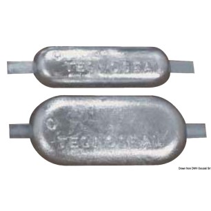 Anode ovale + insert| EAN 8033137140877 Ref 43.907.06