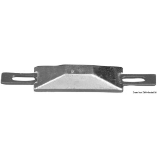 Anodes rectangulaires + encoche| EAN 8033137140846 Ref 43.907.01