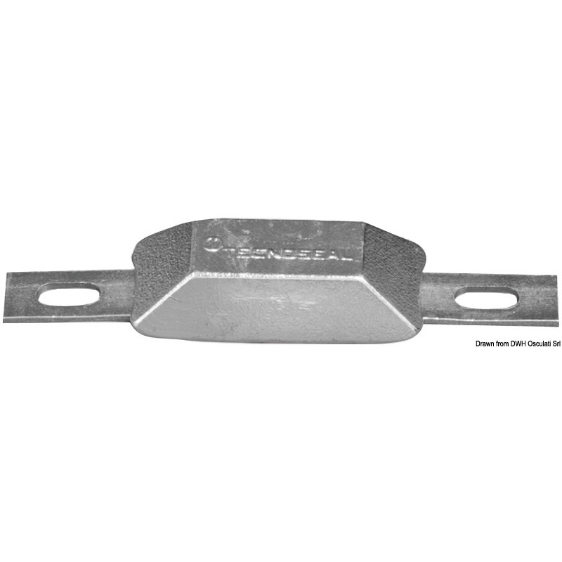 Anode rectangulaire avec encoche 96x40x25 mm
Anode rectangulaire avec encoche 96x40x25 mm