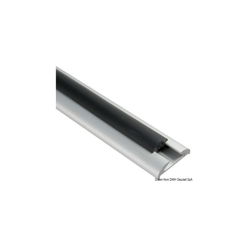 Profilé en aluminium anodisé 56x14+5 mm Barres de 3/6m
Profilé en aluminium anodisé 56x14+5 mm Barres de 3/6m