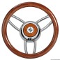 
Volant Blitz couronne en acajou poli 
