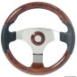 
Volant Technic noir/bois madré 350 mm 
