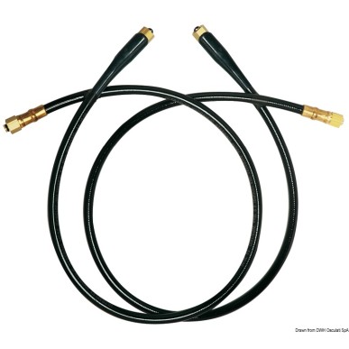 Kit 2 tuyaux renforcés flexibles haute résistance| EAN 8031164406805 Ref 45.290.12