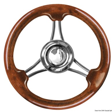 Volants structure inox poli miroir Ref 45.152.05