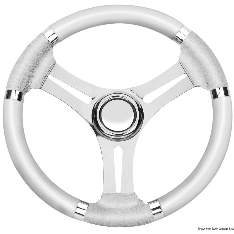 
Volant couronne blanche 350 mm 
