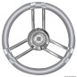 
Volant C polyuréthane souple gris/inox 350 mm 
