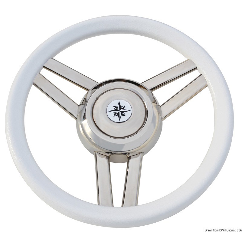 
Volant Magnifico 3 branches Ø 350 mm blanc 
