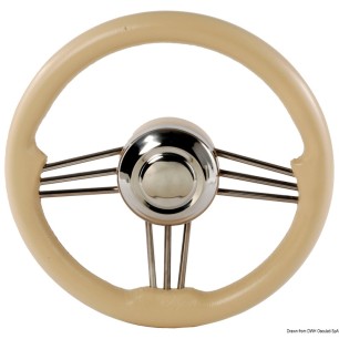Volants structure inox poli miroir Ref 45.173.36