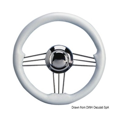 Volants structure inox poli miroir Ref 45.173.35
