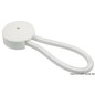 Crochet élastique blanc 80 mm