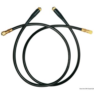 Kit 2 tuyaux renforcés flexibles haute résistance| EAN 8031164411496 Ref 45.290.11