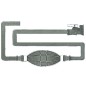 
Tuyau carburant avec attache OMC 

