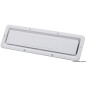 
Prise air en ABS blanche 420x120 mm 
