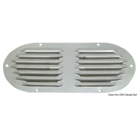 Grille d’aération double| EAN 8033137006999 Ref 53.022.02
