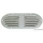 
Grille aération ovale inox poli 235 x 118 mm 
