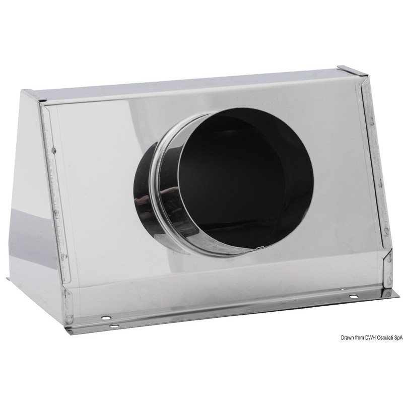 Caisson prise air inox p. 1 tuyau Ø 75 mm
Caisson prise air inox p. 1 tuyau Ø 75 mm