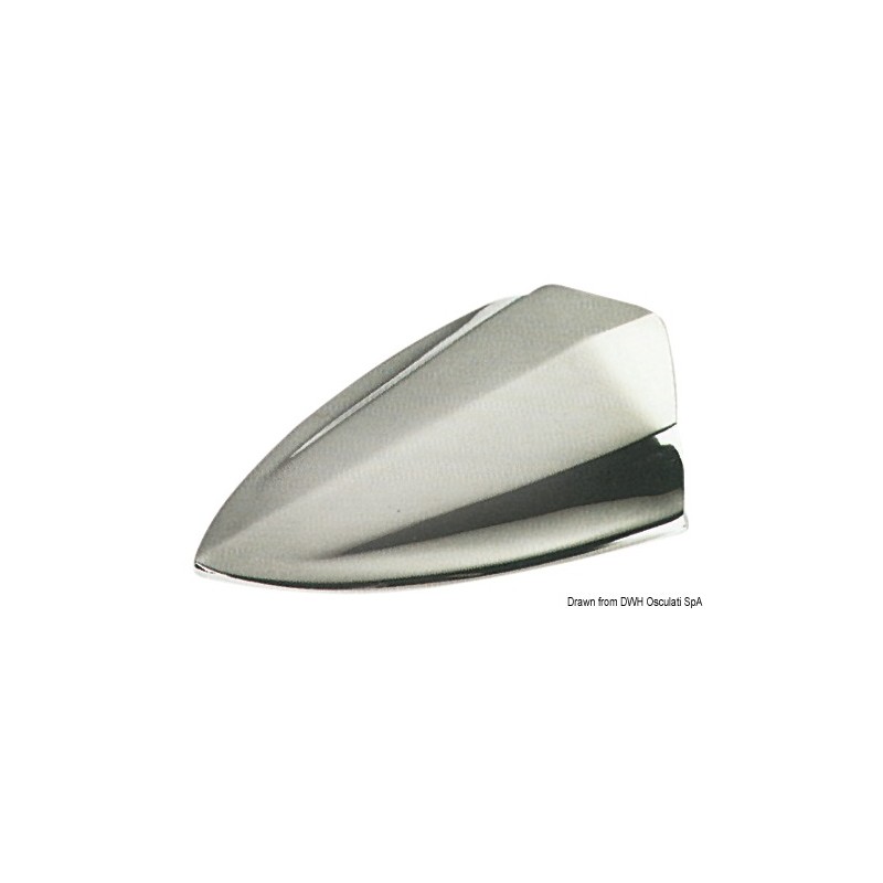 
Prise air pont laiton chromé 165x120x34 mm 
