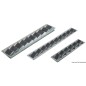 
Prise air inox poli miroir 525x76 mm 
